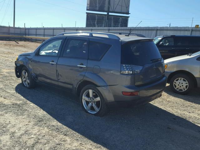 JA4MT41X97U006453 - 2007 MITSUBISHI OUTLANDER GRAY photo 3