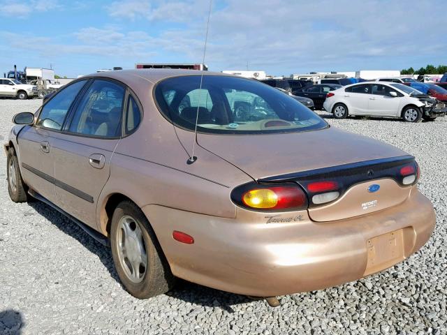 1FALP52U4TG290914 - 1996 FORD TAURUS GL GOLD photo 3