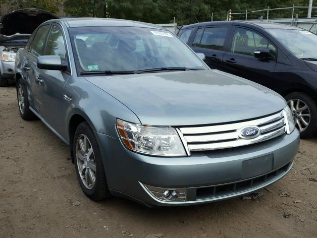 1FAHP24W08G137134 - 2008 FORD TAURUS SEL BLUE photo 1