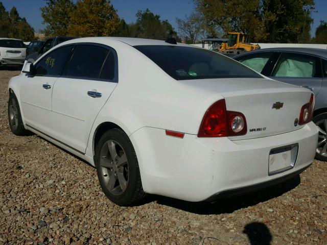 1G1ZC5E00CF199596 - 2012 CHEVROLET MALIBU 1LT WHITE photo 3