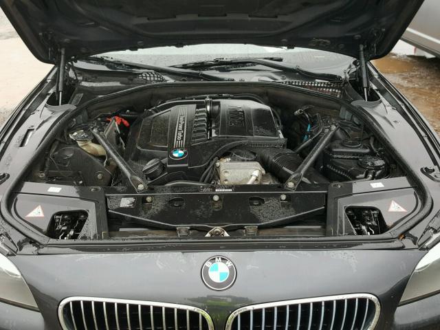 WBAFU7C57CDU62581 - 2012 BMW 535 XI BLACK photo 7