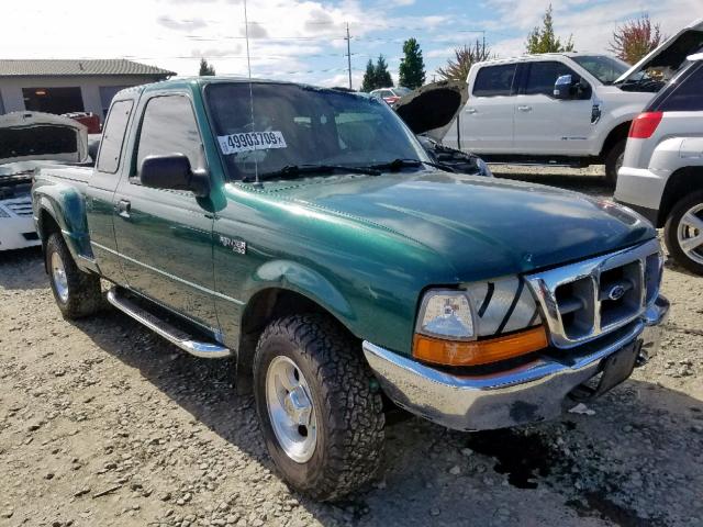 1FTZR15V3YPA52491 - 2000 FORD RANGER SUP GREEN photo 1