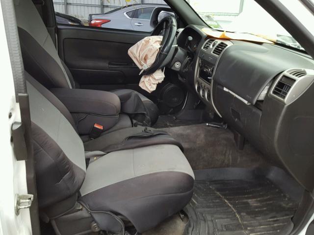 1GCJSDDE3A8112614 - 2010 CHEVROLET COLORADO L WHITE photo 5