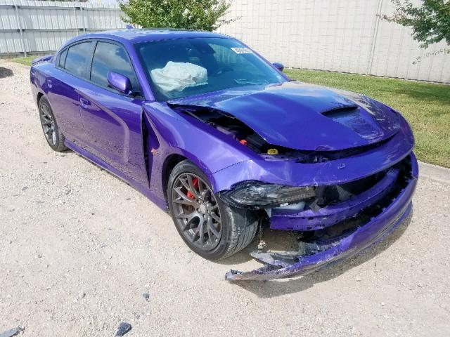 2C3CDXEJ8GH179555 - 2016 DODGE CHARGER SR PURPLE photo 1