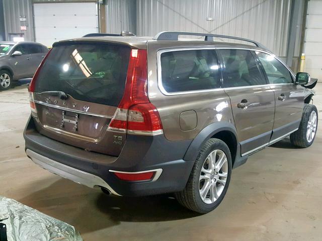 YV4612NKXG1268391 - 2016 VOLVO XC70 T5 PR BROWN photo 4