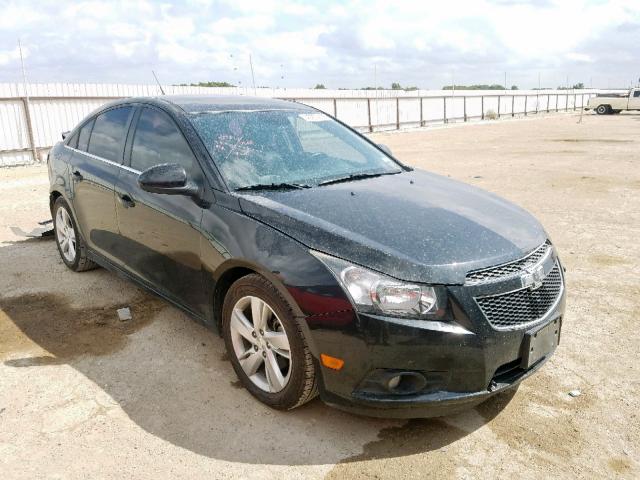 1G1P75SZ4E7263876 - 2014 CHEVROLET CRUZE BLACK photo 1