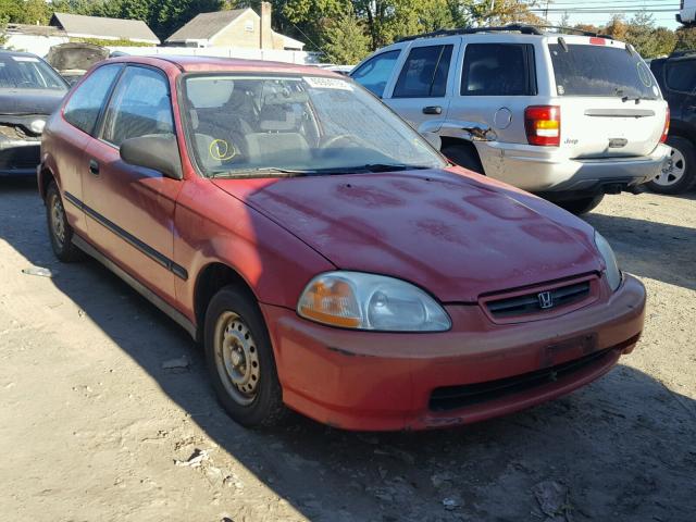 2HGEJ6342TH120436 - 1996 HONDA CIVIC DX RED photo 1