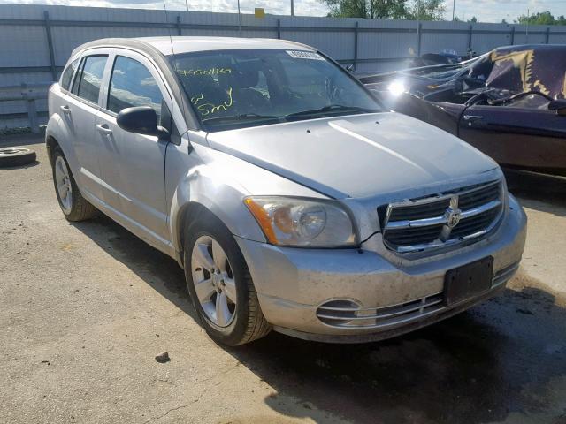 1B3CB4HA9AD618733 - 2010 DODGE CALIBER SX SILVER photo 1