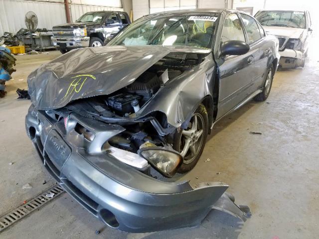 1G2NF52E94C140406 - 2004 PONTIAC GRAND AM S GRAY photo 2
