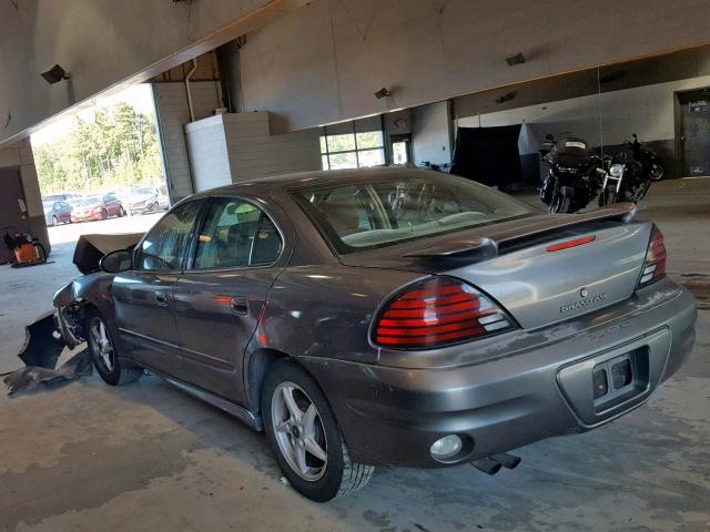 1G2NF52E94C140406 - 2004 PONTIAC GRAND AM S GRAY photo 3