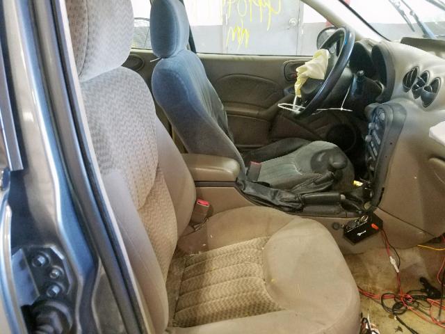 1G2NF52E94C140406 - 2004 PONTIAC GRAND AM S GRAY photo 5