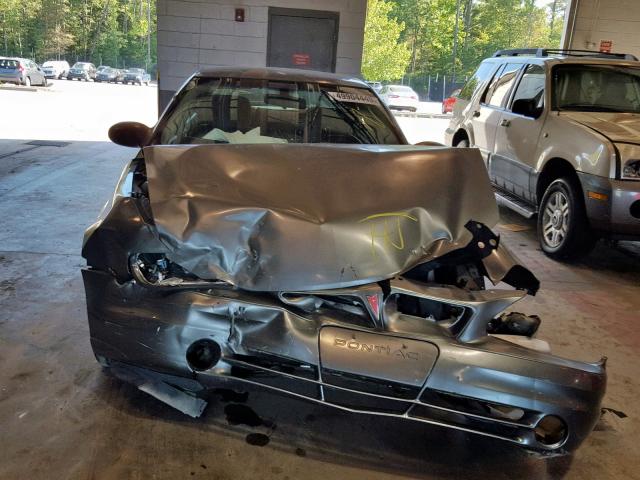 1G2NF52E94C140406 - 2004 PONTIAC GRAND AM S GRAY photo 9