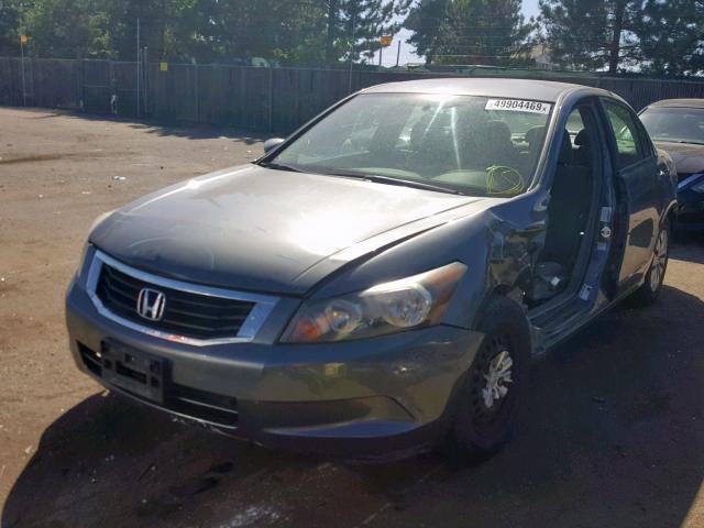 1HGCP26379A153991 - 2009 HONDA ACCORD LX GRAY photo 2