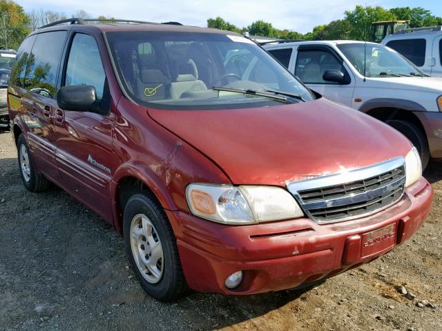 1GMDU06E2XD204144 - 1999 PONTIAC MONTANA / MAROON photo 1