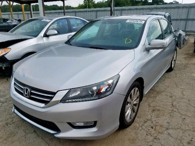 1HGCR2F89EA251761 - 2014 HONDA ACCORD EXL SILVER photo 2