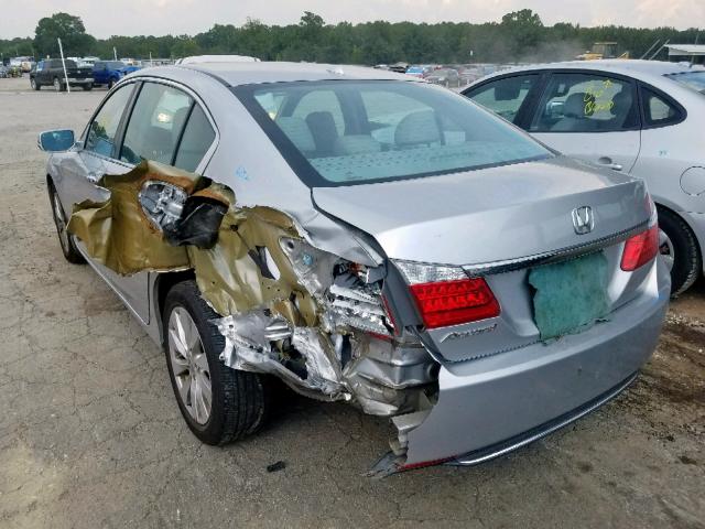 1HGCR2F89EA251761 - 2014 HONDA ACCORD EXL SILVER photo 3