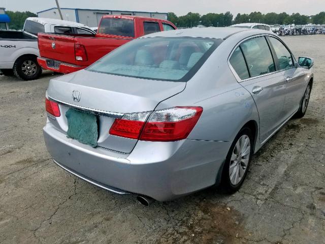 1HGCR2F89EA251761 - 2014 HONDA ACCORD EXL SILVER photo 4