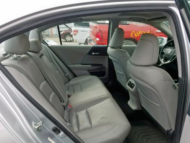 1HGCR2F89EA251761 - 2014 HONDA ACCORD EXL SILVER photo 6