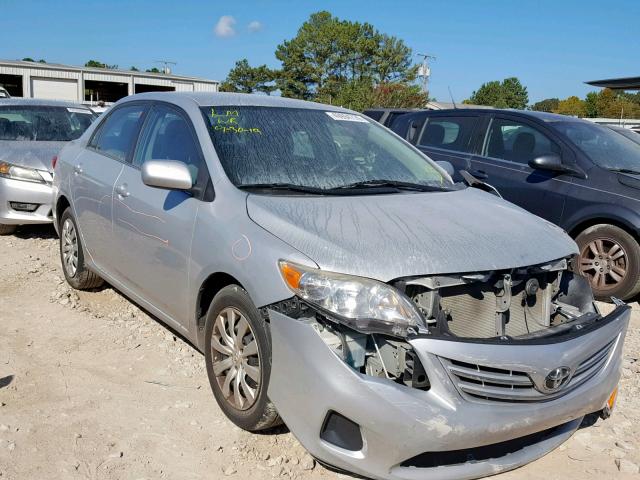 5YFBU4EE4DP119383 - 2013 TOYOTA COROLLA BA SILVER photo 1