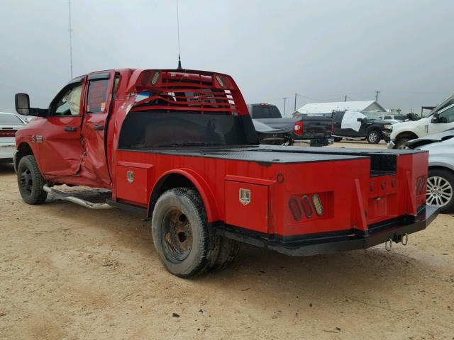 3D73Y4CL8BG622997 - 2011 DODGE RAM 3500 RED photo 3