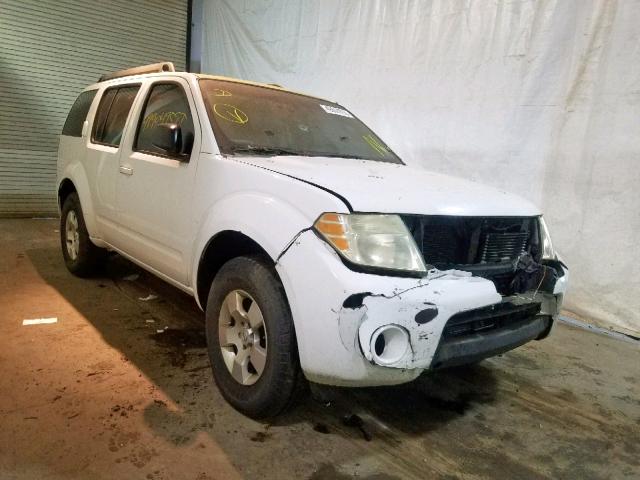 5N1AR18U48C629239 - 2008 NISSAN PATHFINDER WHITE photo 1