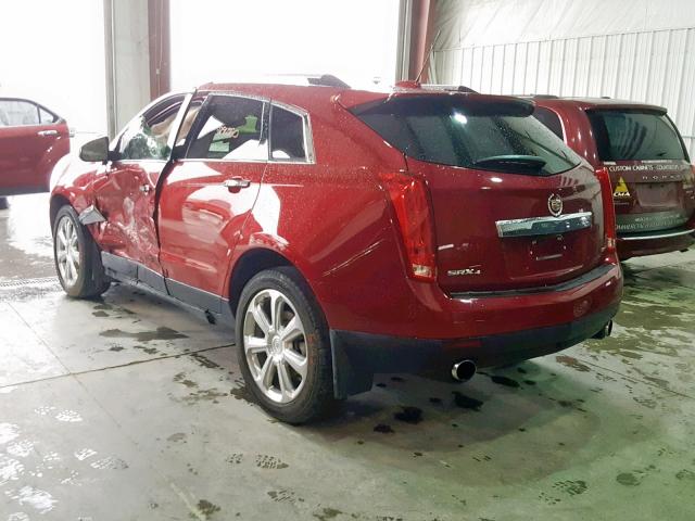 3GYFNGE33FS598054 - 2015 CADILLAC SRX PREMIU MAROON photo 3