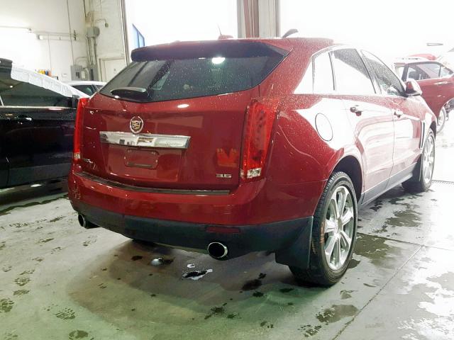 3GYFNGE33FS598054 - 2015 CADILLAC SRX PREMIU MAROON photo 4