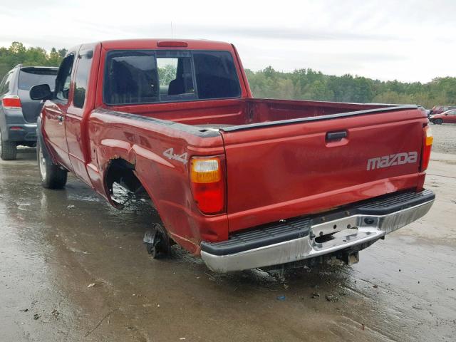 4F4ZR47E44TM10298 - 2004 MAZDA B4000 CAB RED photo 3