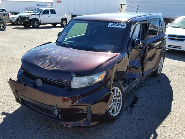 JTLZE4FE8CJ023242 - 2012 TOYOTA SCION XB Bənövşəyi foto 2