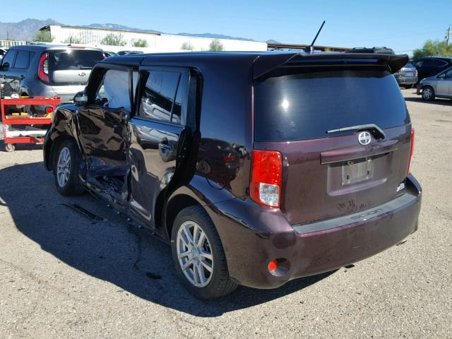 JTLZE4FE8CJ023242 - 2012 TOYOTA SCION XB Bənövşəyi foto 3