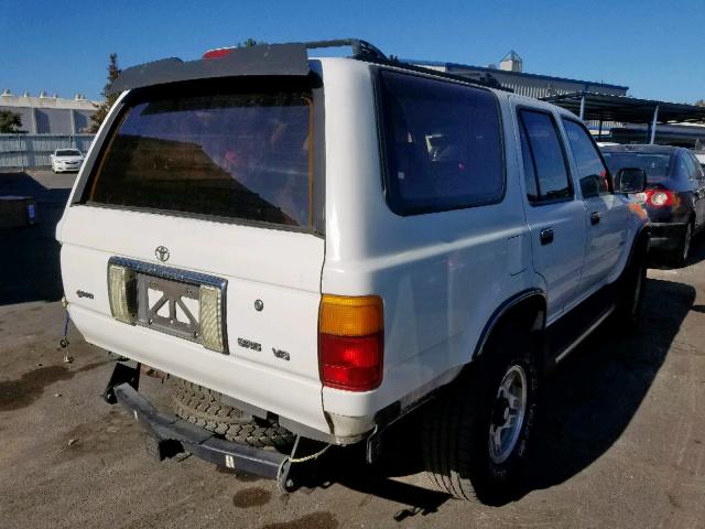 JT3VN39W5S0201352 - 1995 TOYOTA 4RUNNER VN WHITE photo 4