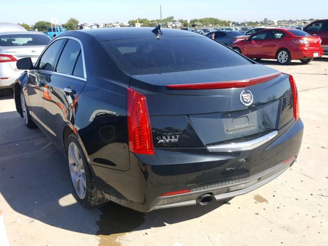 1G6AA5RAXE0154901 - 2014 CADILLAC ATS BLACK photo 3