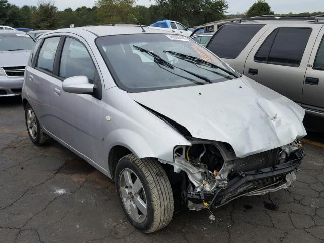 KL1TD66648B035678 - 2008 CHEVROLET AVEO BASE Күміс фото 1