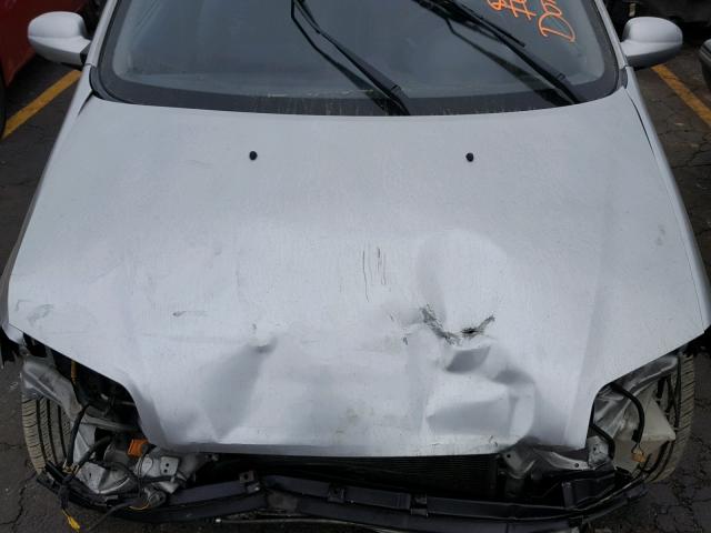 KL1TD66648B035678 - 2008 CHEVROLET AVEO BASE Күміс фото 7