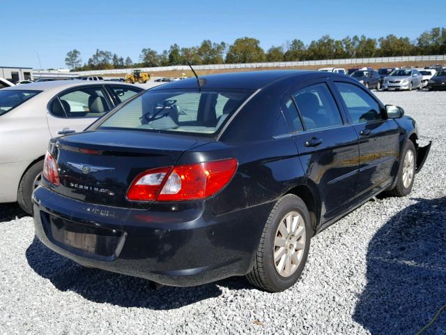 1C3LC46K38N287731 - 2008 CHRYSLER SEBRING LX BLACK photo 4