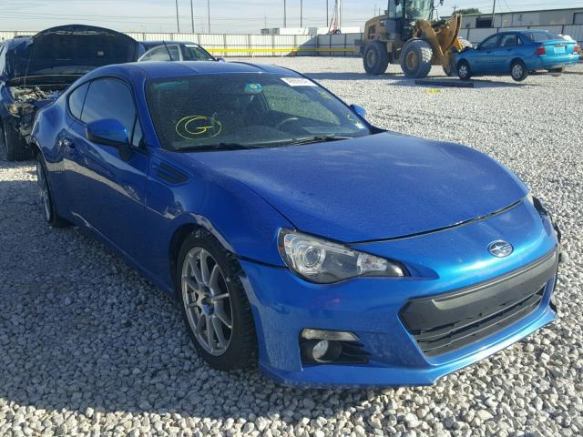 JF1ZCAC15D2600246 - 2013 SUBARU BRZ 2.0 LI BLUE photo 1