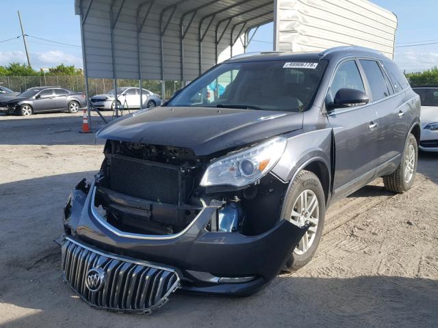 5GAKRBKD8DJ265891 - 2013 BUICK ENCLAVE GRAY photo 2