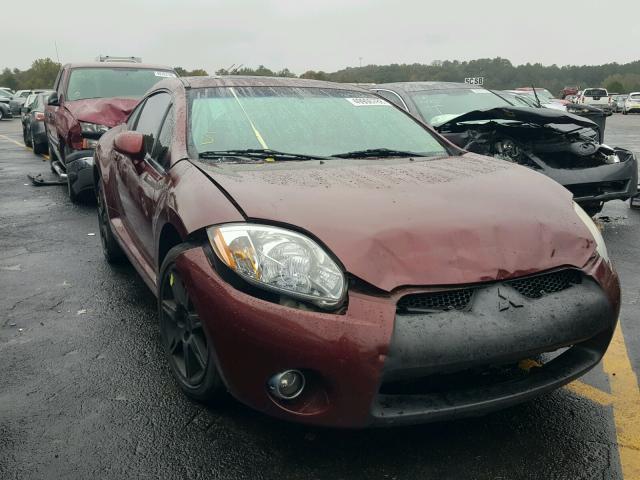 4A3AK34T36E005173 - 2006 MITSUBISHI ECLIPSE GT MAROON photo 1