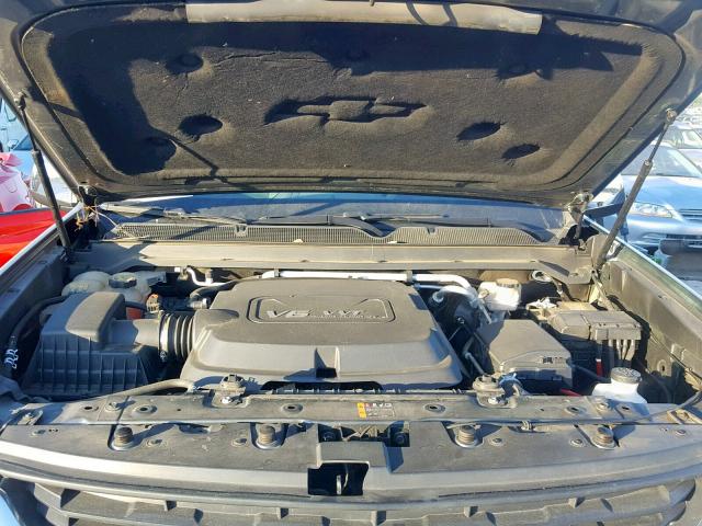 1GCGSBE33F1220596 - 2015 CHEVROLET COLORADO L GRAY photo 7