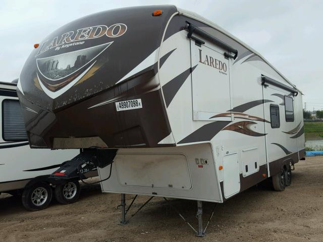 4YDF29329EK601258 - 2014 KEYSTONE LAREDO BROWN photo 2