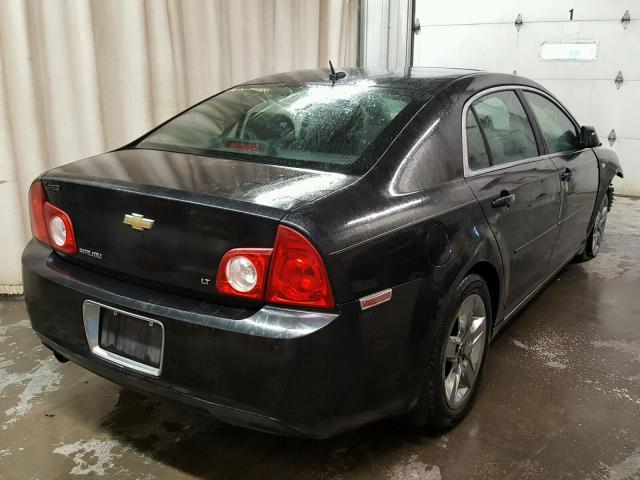 1G1ZH57B88F278022 - 2008 CHEVROLET MALIBU 1LT BLACK photo 4