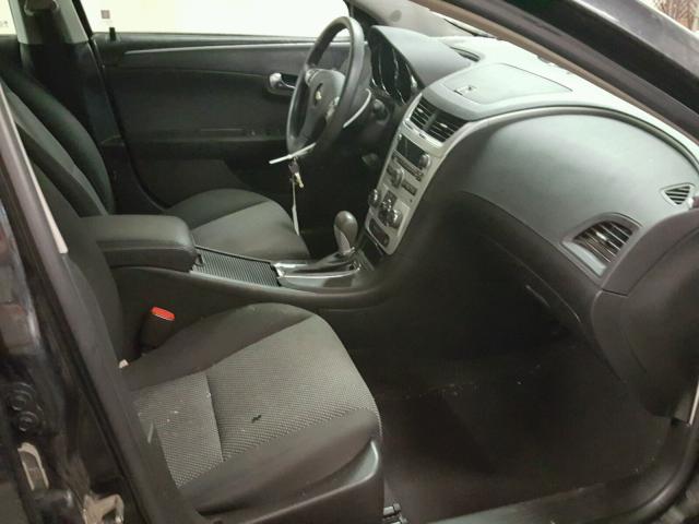 1G1ZH57B88F278022 - 2008 CHEVROLET MALIBU 1LT BLACK photo 5