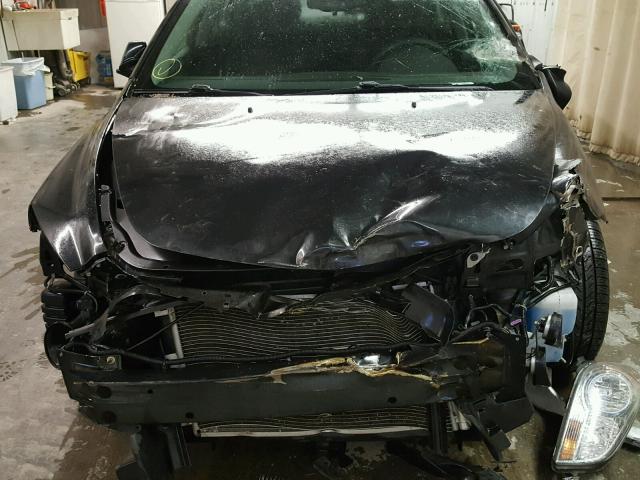 1G1ZH57B88F278022 - 2008 CHEVROLET MALIBU 1LT BLACK photo 9