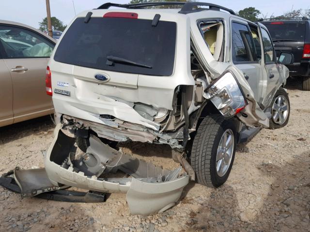 1FMCU03188KE29968 - 2008 FORD ESCAPE XLT BEIGE photo 9