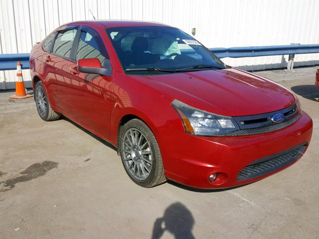 1FAHP3GN9AW204060 - 2010 FORD FOCUS SES RED photo 1