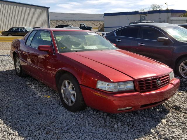 1G6ET12991B108186 - 2001 CADILLAC ELDORADO T RED photo 1