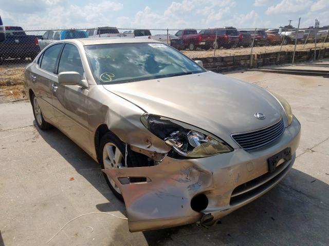 JTHBA30G255057846 - 2005 LEXUS ES 330 GOLD photo 1