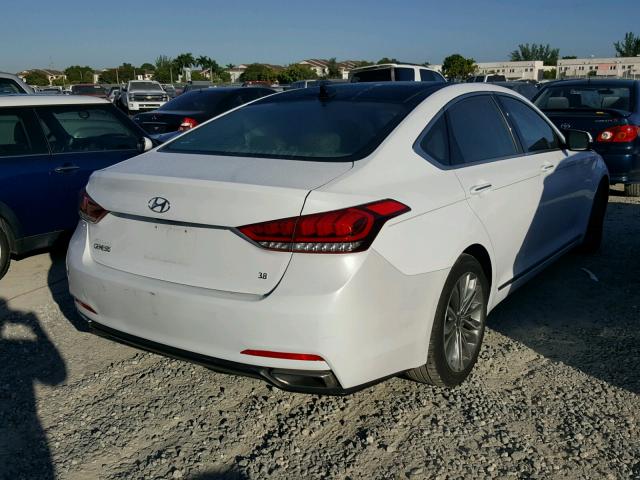 KMHGN4JE3GU107043 - 2016 HYUNDAI GENESIS 3. WHITE photo 4