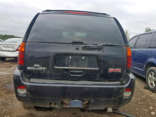 1GKET63M262282903 - 2006 GMC ENVOY DENA BLACK photo 9