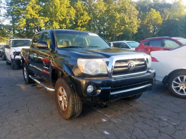 3TMLU42N47M013357 - 2007 TOYOTA TACOMA DOU BLACK photo 1